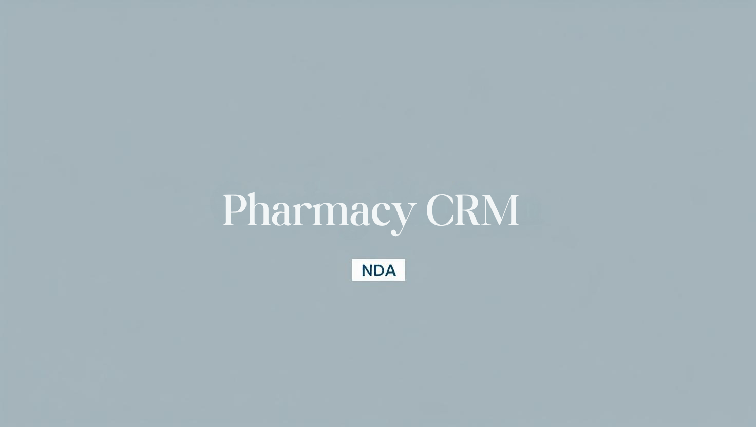 CRM-дошка для аптечної мережі
